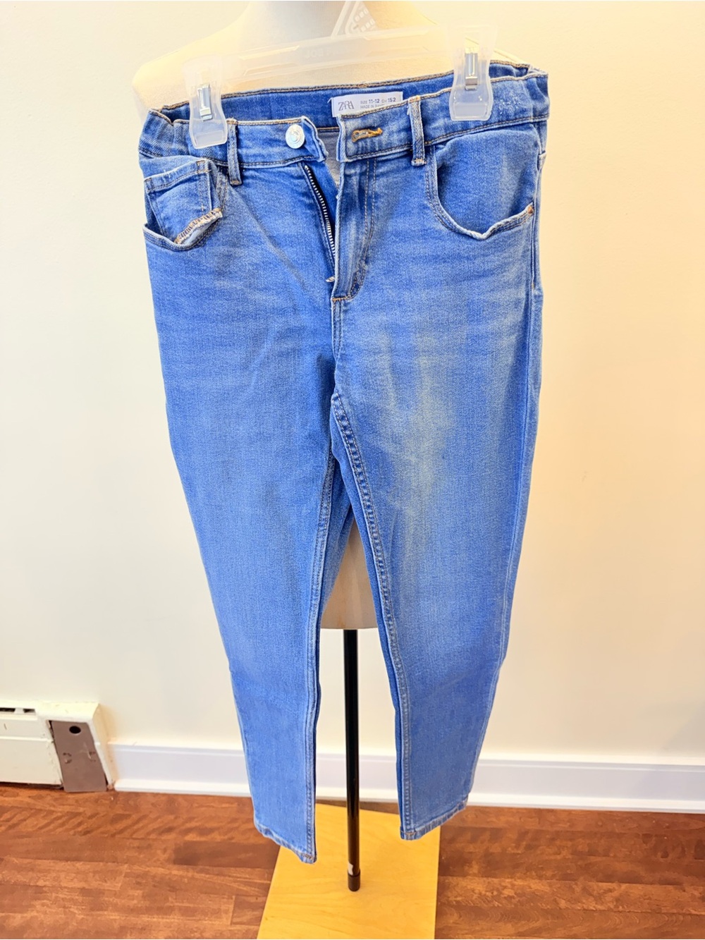 Zara Light Blue Kids Skinny Jeans